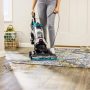 BISSELL - CleanView Rewind Upright Vacuum Cleaner - Black with Electric Blue accents - Image 3