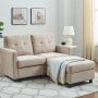 Contemporary Modular Sectional Sofa Modern Living Room Furniture Set DIY Couch Ottoman - Image 3