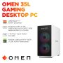 HP OMEN - 35L Gaming Desktop - AMD Ryzen 7 8700F 2024 - 32GB DDR5 Memory - NVIDIA GeForce RTX 5070 - 1TB SSD - Panda Metal - Image 3
