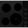 Whirlpool - 24 in. Wide 4 element Built-In Electric Cooktop - Black - Image 1