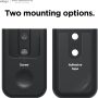 elago Universal Remote Holder Mount Compatible with Apple TV Remote and All Other Remote Controls - Adhesive Tape or Screw Mounting Options, Available Wired Charging [Small] [1st Gen] [Black] - Image 3