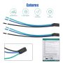 2pcs Pulse Bypass Universal for AVH MVH DVH PIONEER Parking Brake Video Override - Image 6