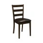 Monarch Specialties Guillen 5-piece Dining Set with Bench Cappuccino and Dark Brown - Image 2