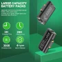 ESYWEN Controller Charger for Xbox One, Xbox Controller Charging Station with 2 x 4800mWh Rechargeable Battery Packs for Xbox Series X/S/One X/S/Elite,Xbox Accessories - Image 6