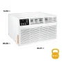 Whirlpool - 10,000 BTU Through the Wall Air Conditioner - White - Image 2