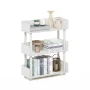 Furinno TURN-N-TUBE 3-Tier Freestanding Multipurposes Display Rack White/White - Image 2