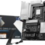 MSI - PRO Z890-P WIFI (Socket LGA 1851) Intel Z890 ATX DDR5 Wi-Fi 7 Motherboard - Black - Image 1