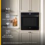 Whirlpool - 27" Smart Built-In Single Electric Wall Oven with Air Fry - Black - Image 3
