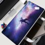 Gaming Mouse Pad, Large Mouse Pad for Desk, XXL Large Big Computer Keyboard Mouse Mat Desk Pad with Non-Slip Base, Waterproof Keyboard Pad with Stitched Edges for School Work Home (Lost in Space) - Image 5