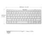 Slim Cordless WiFi BT Keyboard for iOS, Android, Windows and Mac - Image 4