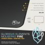 GLORIOUS Elements Gaming Mousepad - Extra Large Mouse Pad XL - Foam Core Hybrid Cloth - Gaming Desk Pad 15"x17" (FIRE) - Image 4