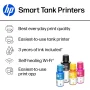 HP - Smart Tank 5103 Wireless AI-Enabled AiO Supertank Inkjet Printer w/ 3 Years of Ink¹ & 100 Sheets of Photo Paper - White - Image 2