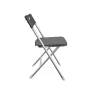 Mainstays Resin Seat & Back Folding Chair, Black, 4-Pack - Image 5