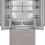 Thermador - Freedom Collection 36 in. Wide 18.8 Cu. Ft. French Door Bottom Freezer Built-in Smart Refrigerator with Water Dispenser - Custom Panel Ready - Image 2