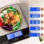 Food Scale -33lb Digital Kitchen Scale for Food Ounces Grams Rechargeable 304 - Image 2