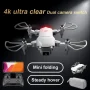 Professional 4DRC Mini Selfie Drone WIFI FPV Dual HD Camera Foldable Quadcopter - Image 2