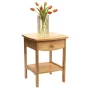 Claire Accent Table Natural Finish - Image 5