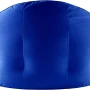 Urban Shop Velvet Plush Bean Bag Sofa Chair for Kids & Adults, Blue, 27" D x 27" W 32" H - Image 4