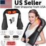 Shiatsu Back Neck and Shoulder Massager with Heat Deep Tissue 3D Kneading Pillow - Image 1