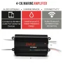 Pyle PLMRMB4CB - Bluetooth Marine Amplifier Kit, 4-Ch. Waterproof Audio Power Amp System - Image 4