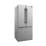 Forno Appliances - 34 in. Wide Gallipoli 17.5 Cu. Ft. Freestanding French Door Refrigerator with High-Efficiency LED lighting - Stainless Steel - Image 2