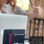External Hard Drive Holder for Laptop - Closed Pocket Design with Cable Hole ... - Image 5