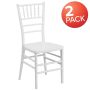 White Resin Chiavari Chairs (Set of 2) - Image 4