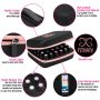 Essential Oils Storage, FITATE Essential Oils case for 30 Bottles, Waterproof, Shockproof & Durable, Holding Up to 5/10/15 ml Bottles with Bottle Opener, Label Stickers&Gift Card (Cinnamon PINK) - Image 6