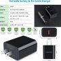 Type C Charger Fast Charger for Samsung Galaxy S26 S25 S24 S23 S22 S21 Z Fold7 A57 A37 A17 A56 A36 A26 A16 A55 A35 A25 A15 A54 A14 A53 A13,Quick Charge 3.0 Car Charger Wall Adapter+3FT 6FT USB C Cable - Image 5