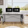 ACTIVESIT 55in Computer Desk with Storage Bag Home Office Desk Writing Table - Image 6