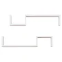 Taylorsville Asymmetrical Floating Shelves - Image 3