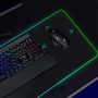 EFISH Large 31.50x11.81x0.16inch RGB Gaming Mouse Pad,LED Soft Extra Extended Mouse Pad,Anti-Slip Rubber Base,for Laptop Computer PC Games,Black - Image 5