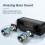 Bluetooth Speaker, BOGASING M4 Speaker with 40W Stereo HD Surround Sound, Deeper Bass, 24H Playtime, IPX7 Waterproof, Bluetooth 5.0 TWS Wireless Dual Pairing Portable Speaker for Home, Outdoor (Black) - Image 6