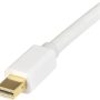 StarTech.com Mini DisplayPort to HDMI Converter Cable - 3 ft (1m) - mDP to HDMI Adapter with Built-in Cable - (M / M) Ultra HD 4K - White (MDP2HDMM1MW) - Image 6