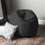 Jaxx Saxx 3 Foot Round Bean Bag w/ Removable Cover, Charcoal - Image 4