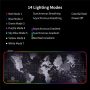 RGB LED Extra Large Soft Gaming Mouse Pad Oversized Glowing World Map 31.5x12'' - Image 4