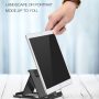 MoKo Phone/Tablet Stand, Foldable Tablet Holder Compatible with iPhone 17/17 Air/17 Pro/17 Pro Max, iPhone 16/Pro/Pro Max/Plus, iPhone 15/Pro/Pro Max/Plus, iPhone 14/Pro/Pro Max/Plus, Black - Image 6
