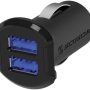 Scosche USBC242M ReVolt Universal Cigarette Lighter Multi Device Compact Dual Port USB Car Charger, Fast Charge Two Devices Simultaneously, Black - Image 4