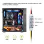 Vetroo Computer PC Case Decor LED Vertical Board Full HD 2K Multi-Mode Function - Image 5