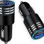 USB C Car Charger Adapter,2 Port PD+QC Fast Automobile Charger Car Phone Charger Compatible for iPhone 13/iPhone 13 Pro max/iPhone 13 mini/iPhone 12 Pro max/iPhone 11/iPhone XR/iPhone SE XS X 8,2-Pack - Image 2