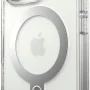 Speck - Presidio Perfect Clear ClickLock Case with MagSafe for Apple iPhone 16 Pro - Clear/Chrome - Image 3