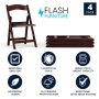 Black Resin Folding Chair (Set of 4) - Image 5
