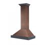 ZLINE - 36 inches - Externally Vented - Wall Range Hood - Hammered Copper/Bronze Accents - Image 3