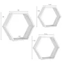 NEX 3" x 15" Rustic Grey Floating Shelf Set of 3 - Image 6