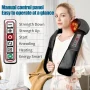 Shiatsu Back Neck and Shoulder Massager with Heat Deep Tissue 3D Kneading Pillow - Image 2