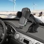 Wireless Car Charger Luxmo Qi 10W Fast Charging Auto-Clamping Car Air Vent Holder Car Phone Holder Mount for iPhone12/12 Pro/11/11Pro/11ProMax/XSMax/XS/X/8/8+ Samsung S20/S10/S10+/S9/S9+/S8/S8+/Note - Image 2