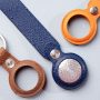 Leather Case Cover for AirTag Pet Location Tracker Sleeve Shell Skins Keychain - Image 6