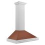 ZLINE - 36 inches - Convertible & Recirculating - Wall Range Hood - Stainless Steel - Image 2