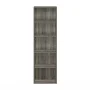 Furinno Luder 5-Tier Reversible Color Open Shelf Bookcase, French Oak - Image 3