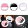 Portable Selfie LED Light Ring Fill Camera Flash For Mobile Phone Universal iPad - Image 2